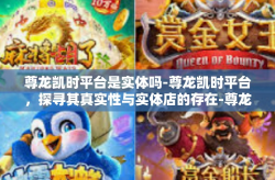 尊龙凯时平台是实体吗-尊龙凯时平台，探寻其真实性与实体店的存在-尊龙凯时平台是实体吗