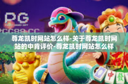 尊龙凯时网站怎么样-关于尊龙凯时网站的中肯评价-尊龙凯时网站怎么样