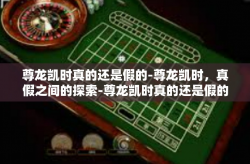 尊龙凯时真的还是假的-尊龙凯时，真假之间的探索-尊龙凯时真的还是假的